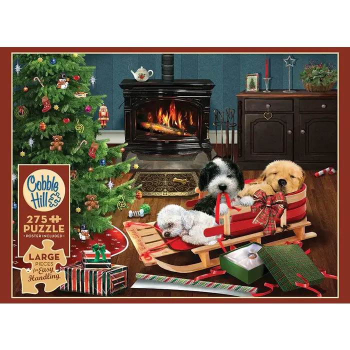 Cobble Hill Puzzles 275 pcs - The Best Christmas Gift (Easy Handling)