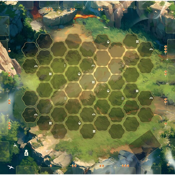 Awaken Realms Playmat - Dragon Eclipse: Untamed Arena