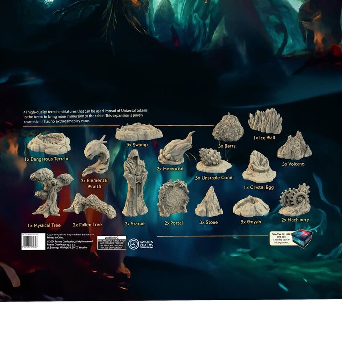 Awaken Realms Dragon Eclipse: Terrain Miniature Pack