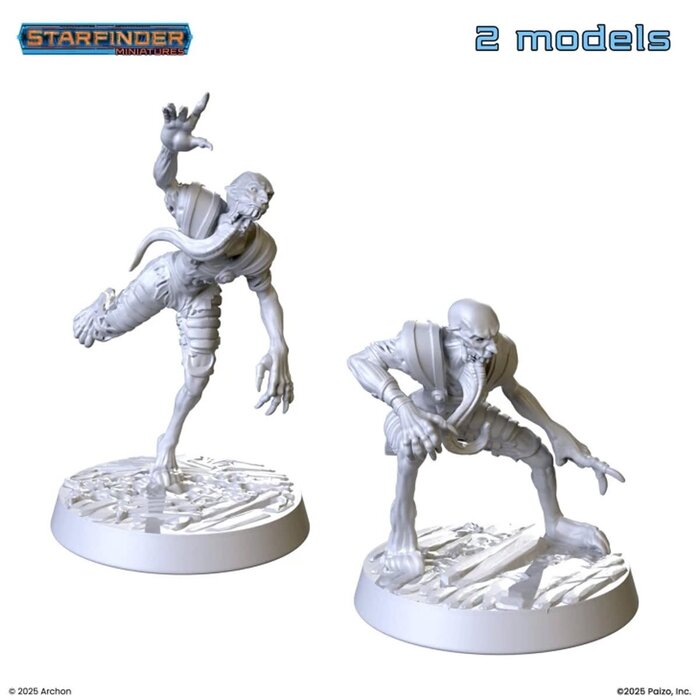 Archon Studio Starfinder Miniatures: Void Zombies
