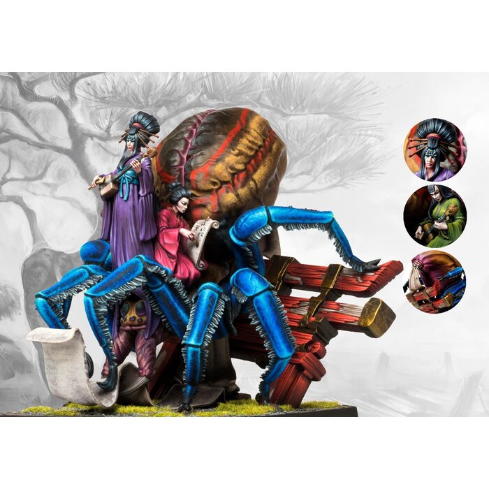 Para Bellum Wargames Conquest: Yoroni - Jorogumo Geisha