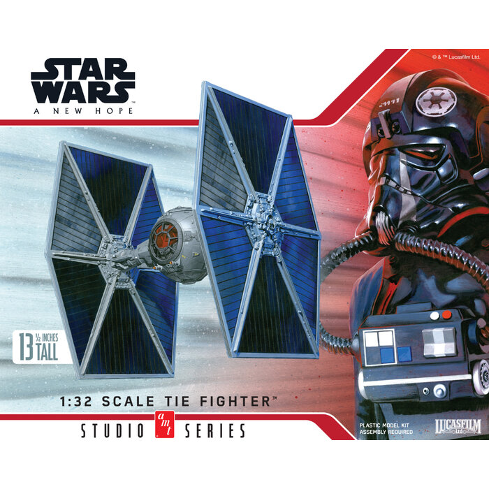AMT Models Star Wars A New Hope TIE Fighter Model Kit (1:32 Scale)