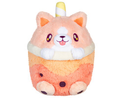 Squishables Squishable Mini Corgi Bubble Tea 7"