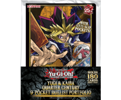 Ultra Pro 9-Pocket Portfolio - Yugi & Kaiba Quarter Century