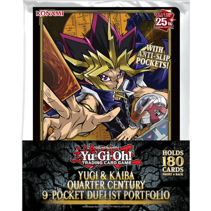 Ultra Pro 9-Pocket Portfolio - Yugi & Kaiba Quarter Century
