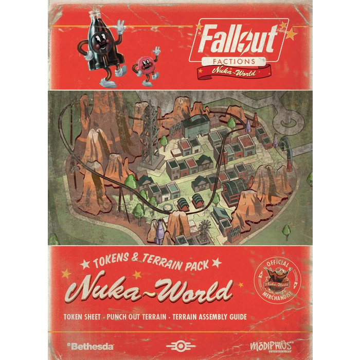 Modiphius Fallout Factions: Tokens and Terrain Pack 1