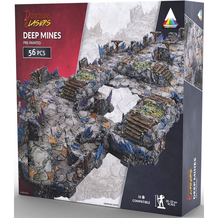 Archon Studio Dungeons & Lasers: Deep Mines Pre-Painted