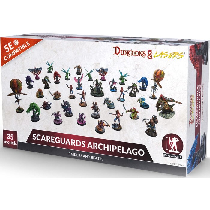 Archon Studio Dungeons & Lasers: Raiders and Beasts of Scareguards Archipelago
