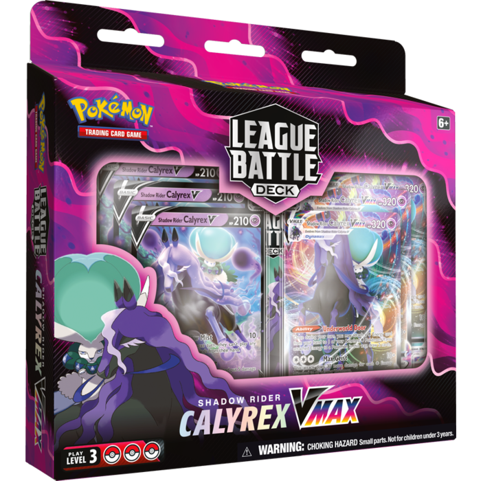 The Pokemon Company International *LIMIT 1 PER HOUSEHOLD* Pokemon TCG - League Battle Deck: Calyrex VMAX