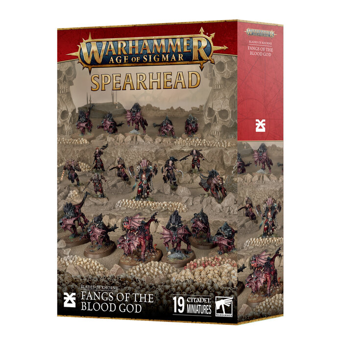 Games Workshop Warhammer Age of Sigmar: Blades of Khorne - Spearhead - Fangs of the Blood God