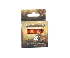 Games Workshop Warhammer Age of Sigmar: Blades of Khorne - Dice Set