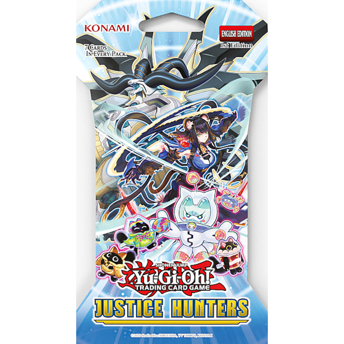 Konami Yu-Gi-Oh: Justice Hunters Booster Pack