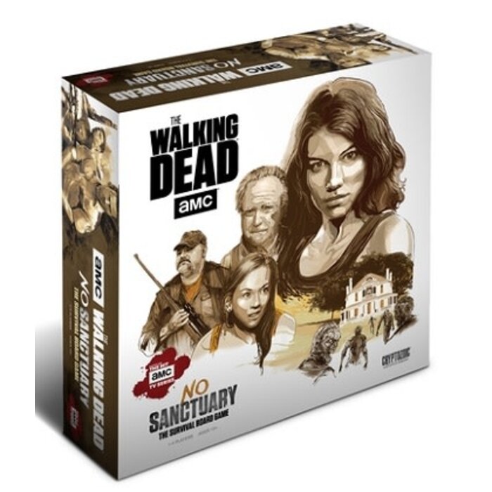 Cryptozoic The Walking Dead: No Sanctuary Bundle (With Miniatures)
