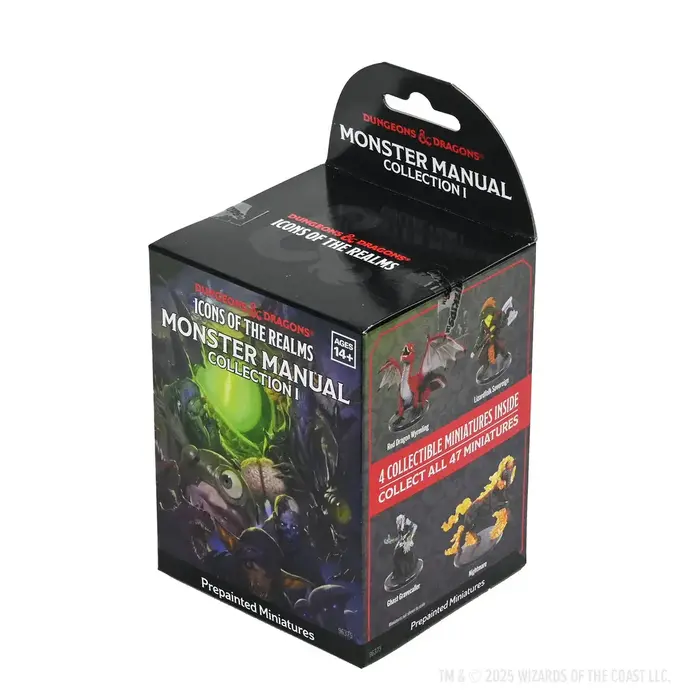 Wizkids/NECA LLC D&D Icons of the Realms: Miniature Booster - Monster Manual Collection 1