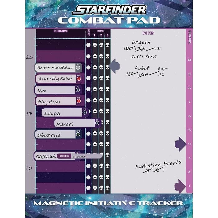 Paizo Publishing Starfinder RPG 2E: Combat Pad