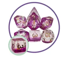 Mystery Dice Goblin 7-Piece RPG Dice Set: Mystery Dice Goblin - Pink Unicorn