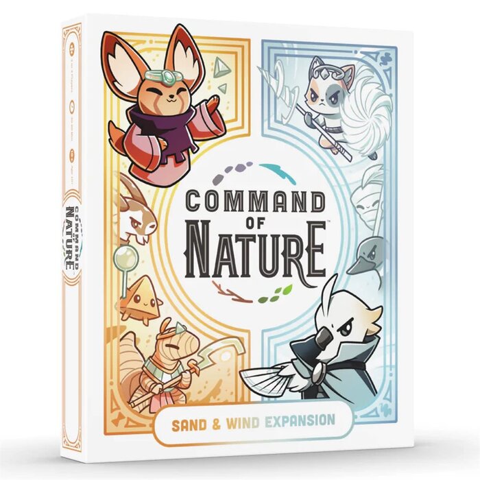 TeeTurtle Games Command of Nature: Sand & Wind Expansion