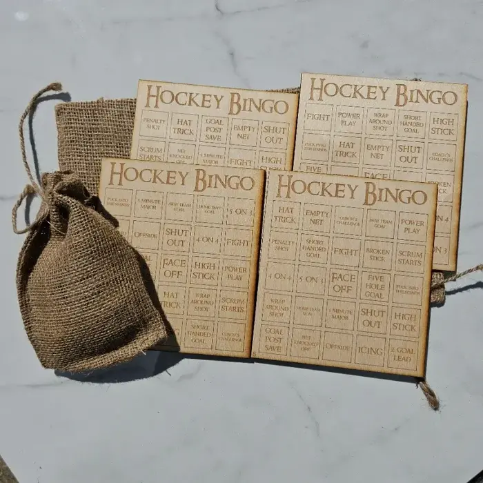 Woodnt It Be Nice If Hockey Bingo