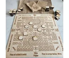 Woodnt It Be Nice If Travel Dice Poker