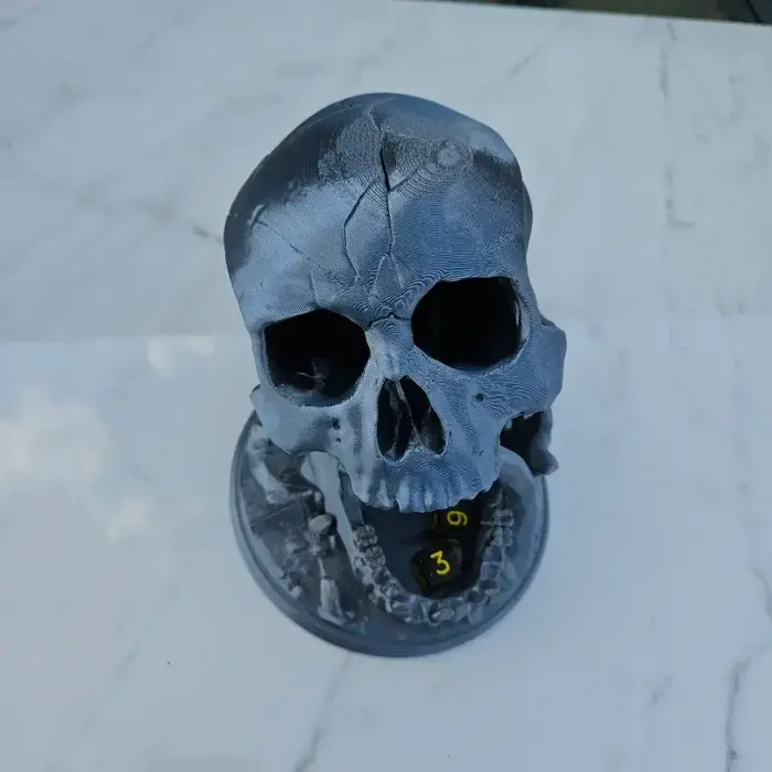 Woodnt It Be Nice If Dice Tower - Skull