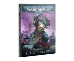 Games Workshop Warhammer 40K: Space Marines (Black Templars) - Codex Supplement (2025)