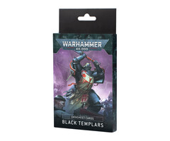 Games Workshop Warhammer 40K: Space Marines (Black Templars) - Datasheet Cards
