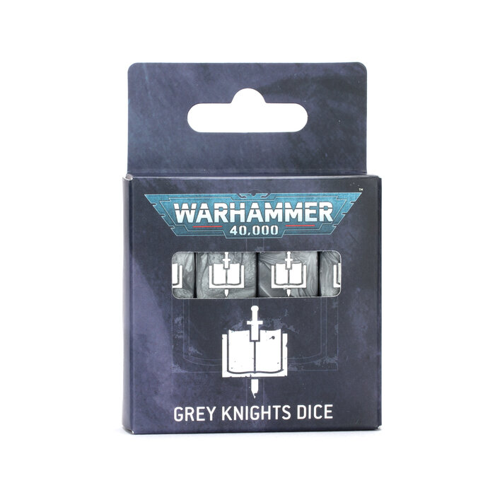 Games Workshop Warhammer 40K: Grey Knights - Dice Set (2025)