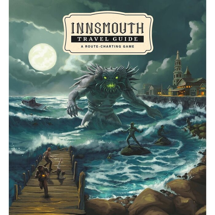 Misc Board Games Innsmouth Travel Guide - A Route-Charting Game