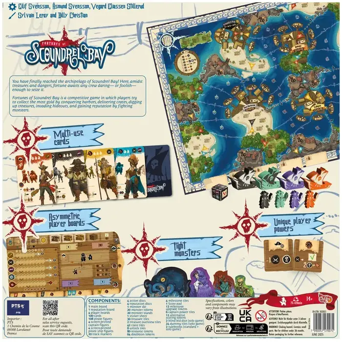 Misc Board Games Fortunes of Scoundrel Bay