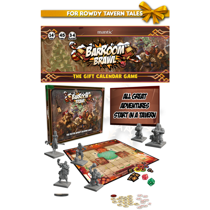Mantic Games BarRoom Brawl: The Advent Calendar Game