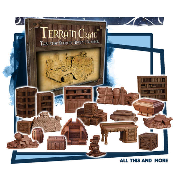 Mantic Games Terrain Crate: Tabletop Scenery Advent Calendar