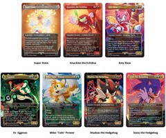 Wizards of the Coast Magic The Gathering TCG Secret Lair: Sonic the Hedgehog - Friends & Foes Set (Non-Foil) *LIMIT OF 1 PER HOUSEHOLD*
