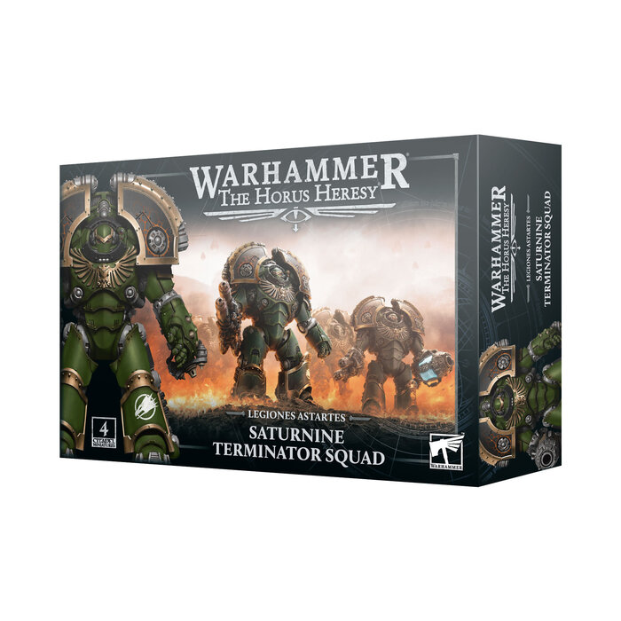 Games Workshop Warhammer: The Horus Heresy - Legiones Astartes - Saturnine Terminator Squad