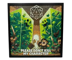 Canadian Gamer & BusyKikiBee Hueforge: Dungeons & Dragons - Please Don't Kill My Character