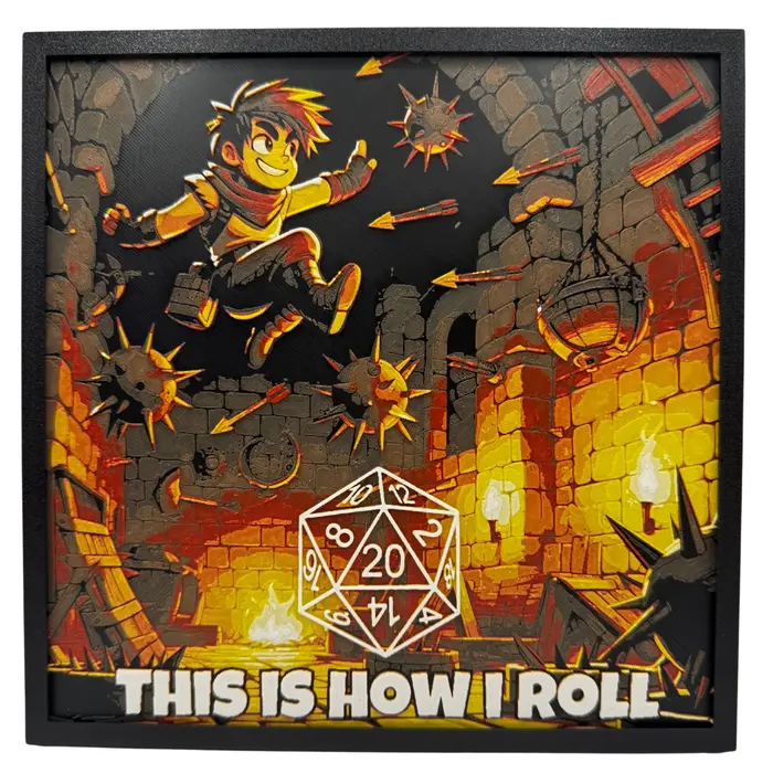 Canadian Gamer & BusyKikiBee Hueforge: Dungeons & Dragons - This Is How I Roll
