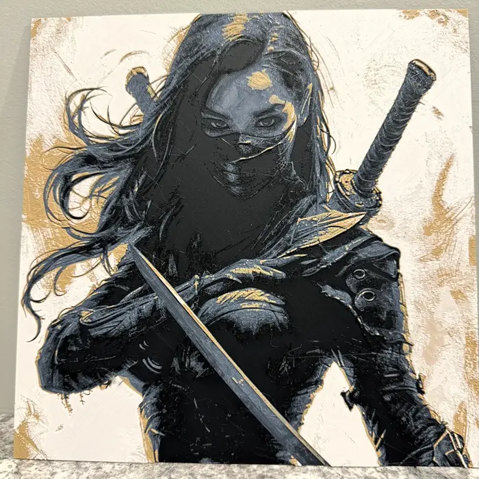 Canadian Gamer & BusyKikiBee Hueforge: Fantasy - Elven Assassin