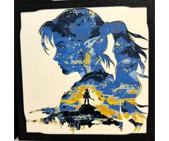 Canadian Gamer & BusyKikiBee Hueforge: The Legend of Zelda - Zelda Silhouette