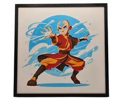 Canadian Gamer & BusyKikiBee Hueforge: Avatar The Last Airbender - Aang