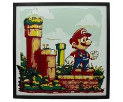 Canadian Gamer & BusyKikiBee Hueforge: Super Mario Bros - Mario World