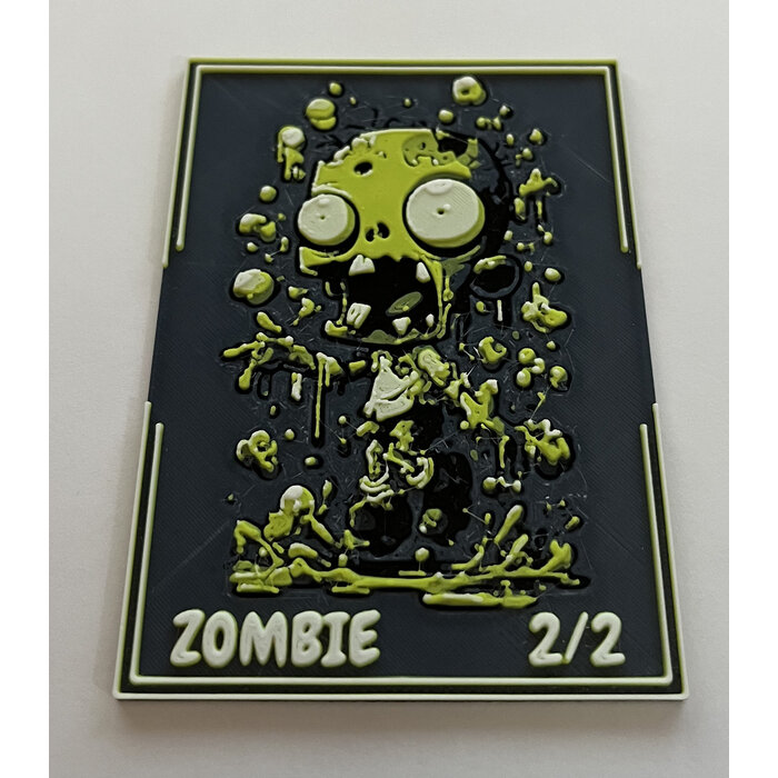 Canadian Gamer & BusyKikiBee Hueforge: MTG Token - Zombie