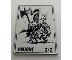 Canadian Gamer & BusyKikiBee Hueforge: MTG Token - Knight