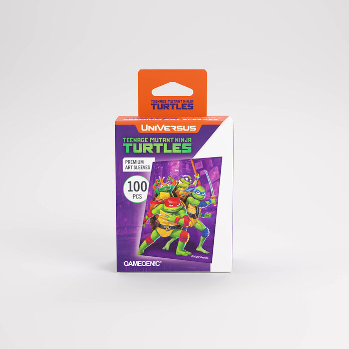 GameGenic Sleeves - 66x92mm - Gamegenic - 100/pk - Art Sleeves - Teenage Mutant Ninja Turtles