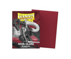 Arcane Tinmen Sleeves - 63x88mm - Dragon Shield - 100/pk - Non-Glare - Blood Red