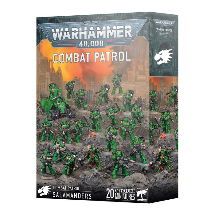 Games Workshop Warhammer 40K: Space Marines (Salamanders) - Combat Patrol (2025)