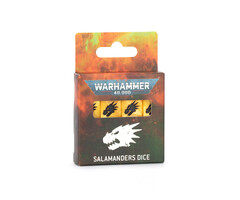 Games Workshop Warhammer 40K: Space Marines (Salamanders) - Dice Set