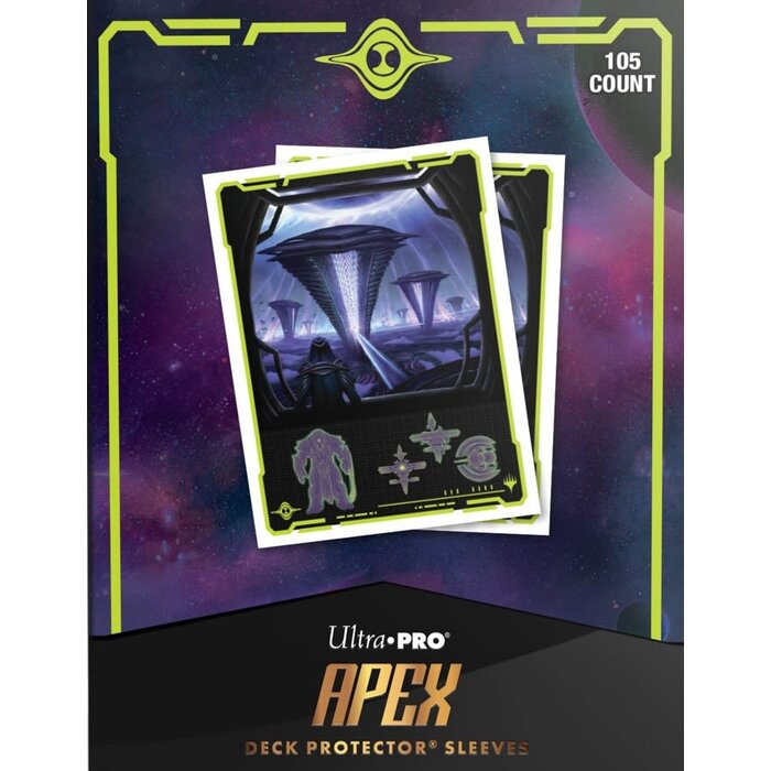 Ultra Pro Sleeves - 66x91mm - Ultra Pro Apex - 105/pk - MTG Edge of Eternities -