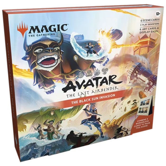 Wizards of the Coast *LIMIT OF 1 OF EACH PER HOUSEHOLD* Magic the Gathering TCG Avatar The Last Airbender Scene Box -