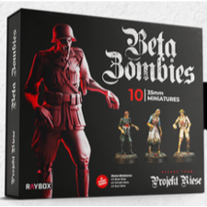 Raybox Games Escape from Projekt Riese: Beta Zombie Miniatures