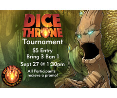 Events Dice Throne: Age of Devotion Tournament September