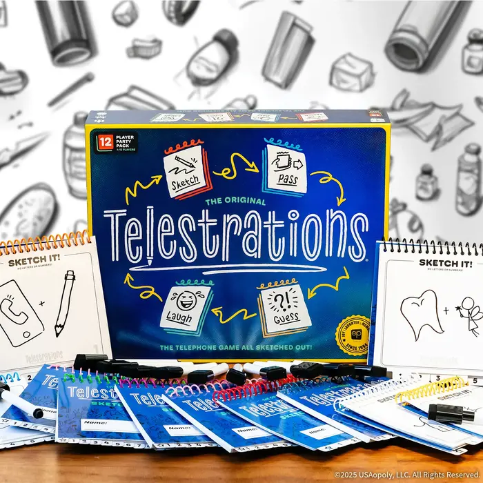 The OP Telestrations 12 Player Party Pack (2025)